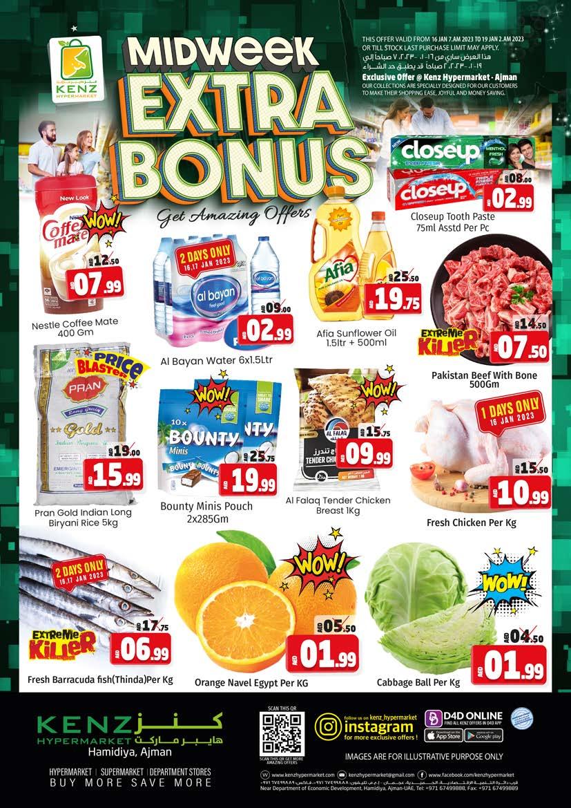 Kenz SupermarketAjman Midweek Extra Bonus by Smart Reach Issuu
