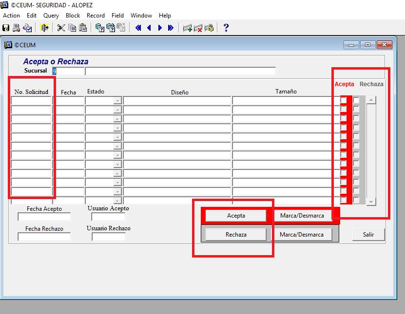 Cover for Aceptación o rechazo de pasteles