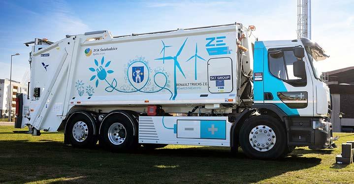 Śmieciarki Volvo FE Electric w Kaliszu i Gnieźnie