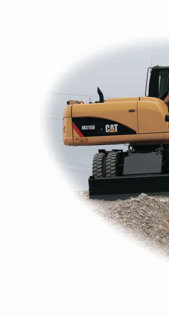 Cat M315 Technical Specifications by DennisAubuchonU Issuu