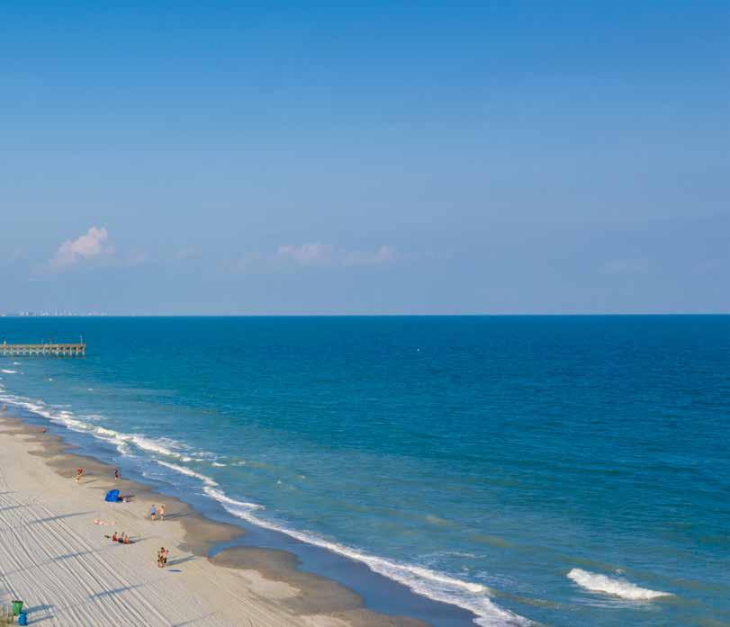 South Carolina: Why is Myrtle Beach water so blue lately?