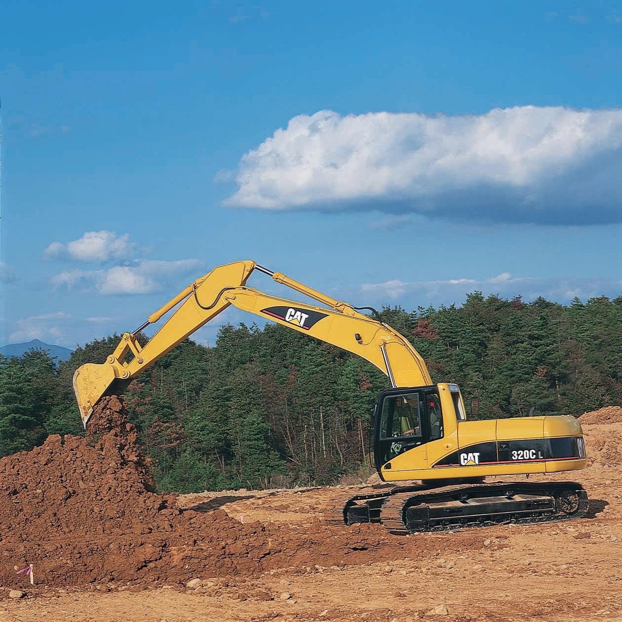 Caterpillar 320c Excavator Technical Characteristics by CharlesLaffoonv