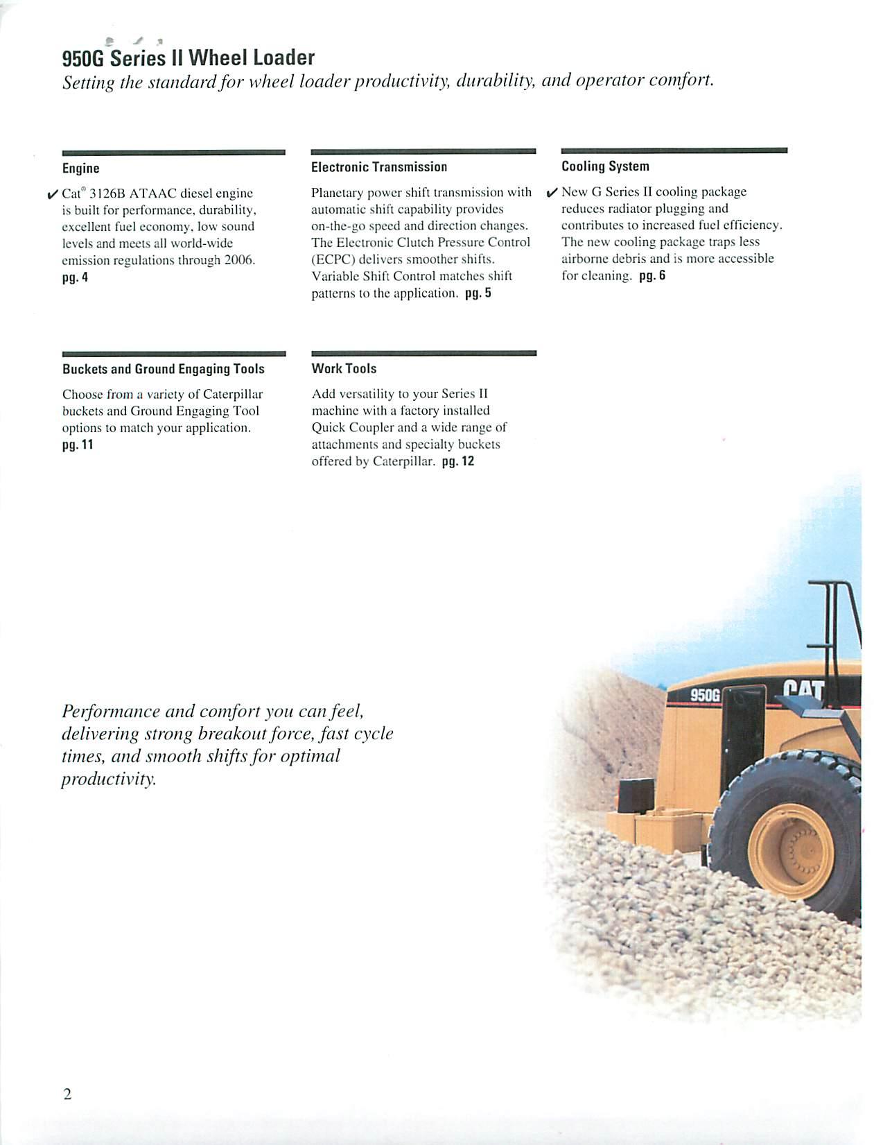 Cat 950 Technical Specifications by NancyRaybuckI Issuu