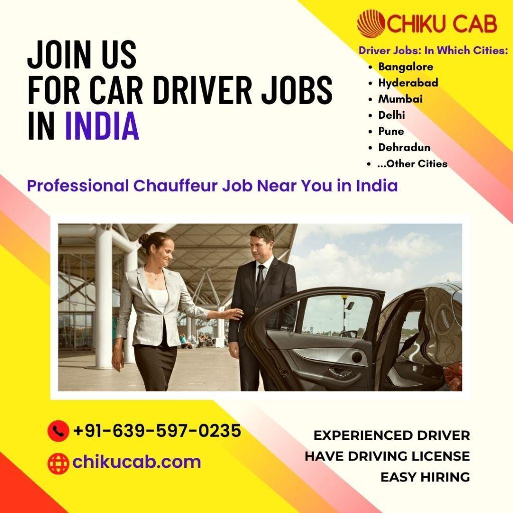 We're India's Largest DriverOnHire Company Jobs Provider by
