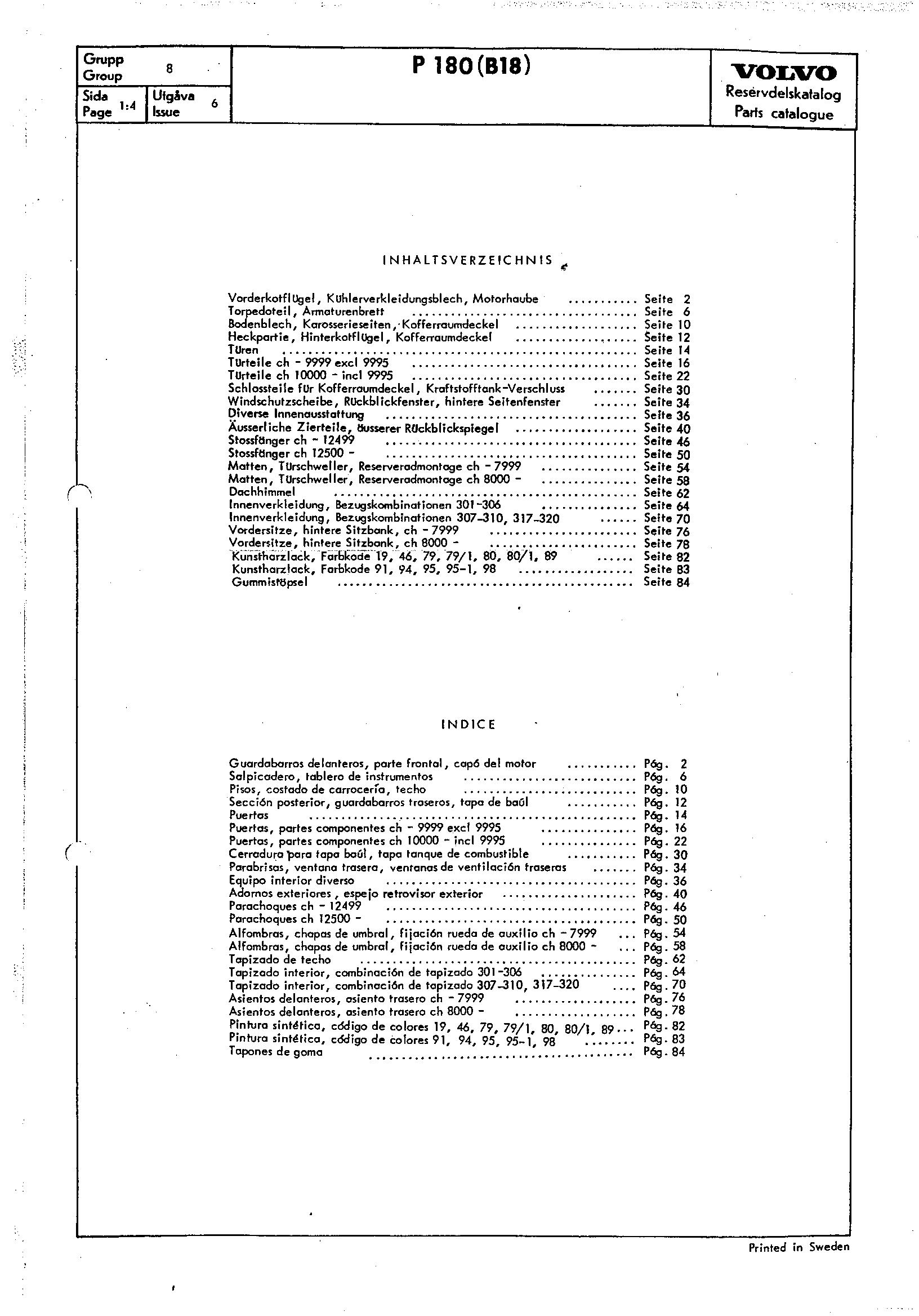 Volvo P1800 Parts Catalogue 2 by JoanSimmonsg Issuu