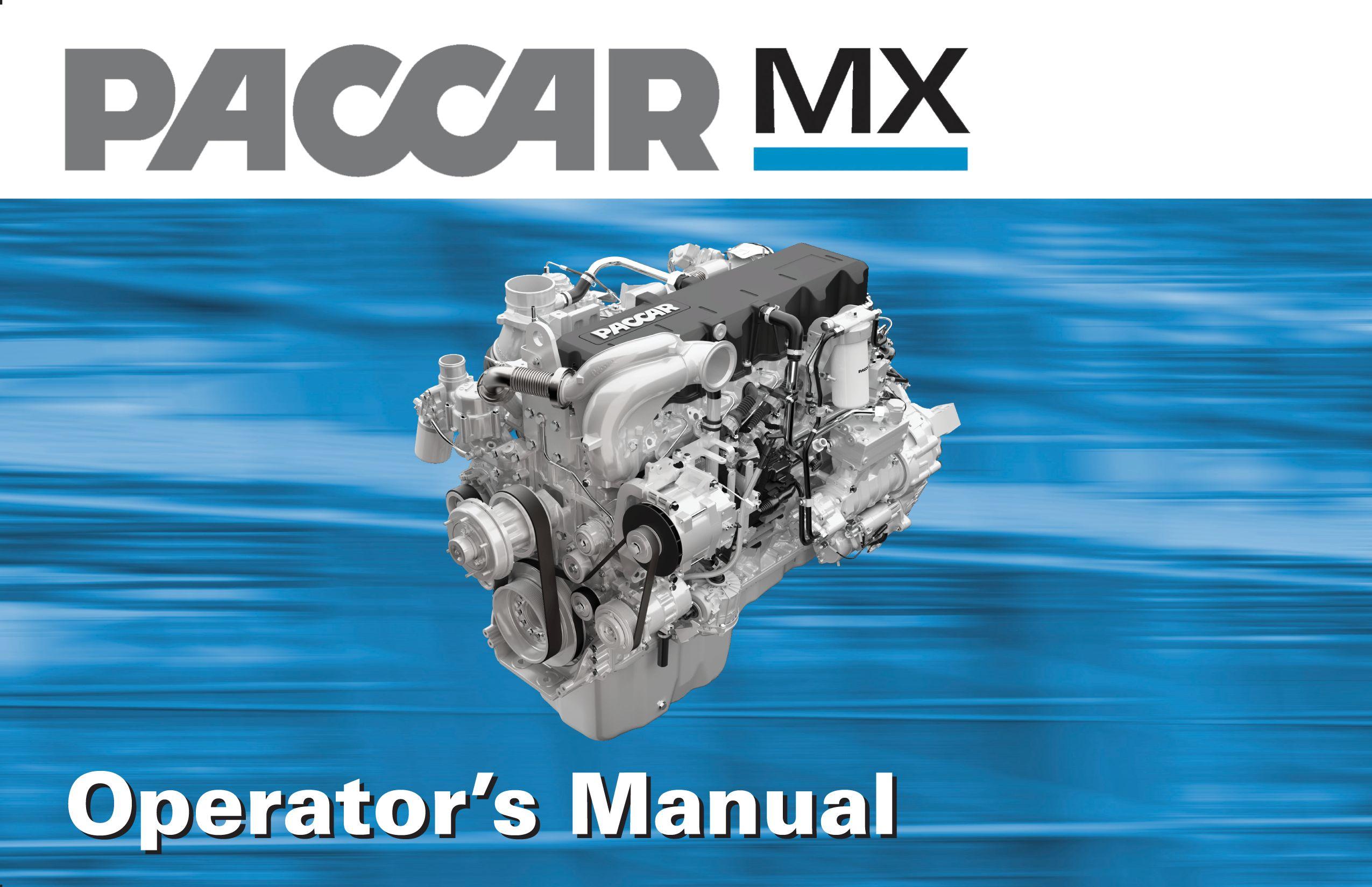 Paccar Engine Serial Number Location
