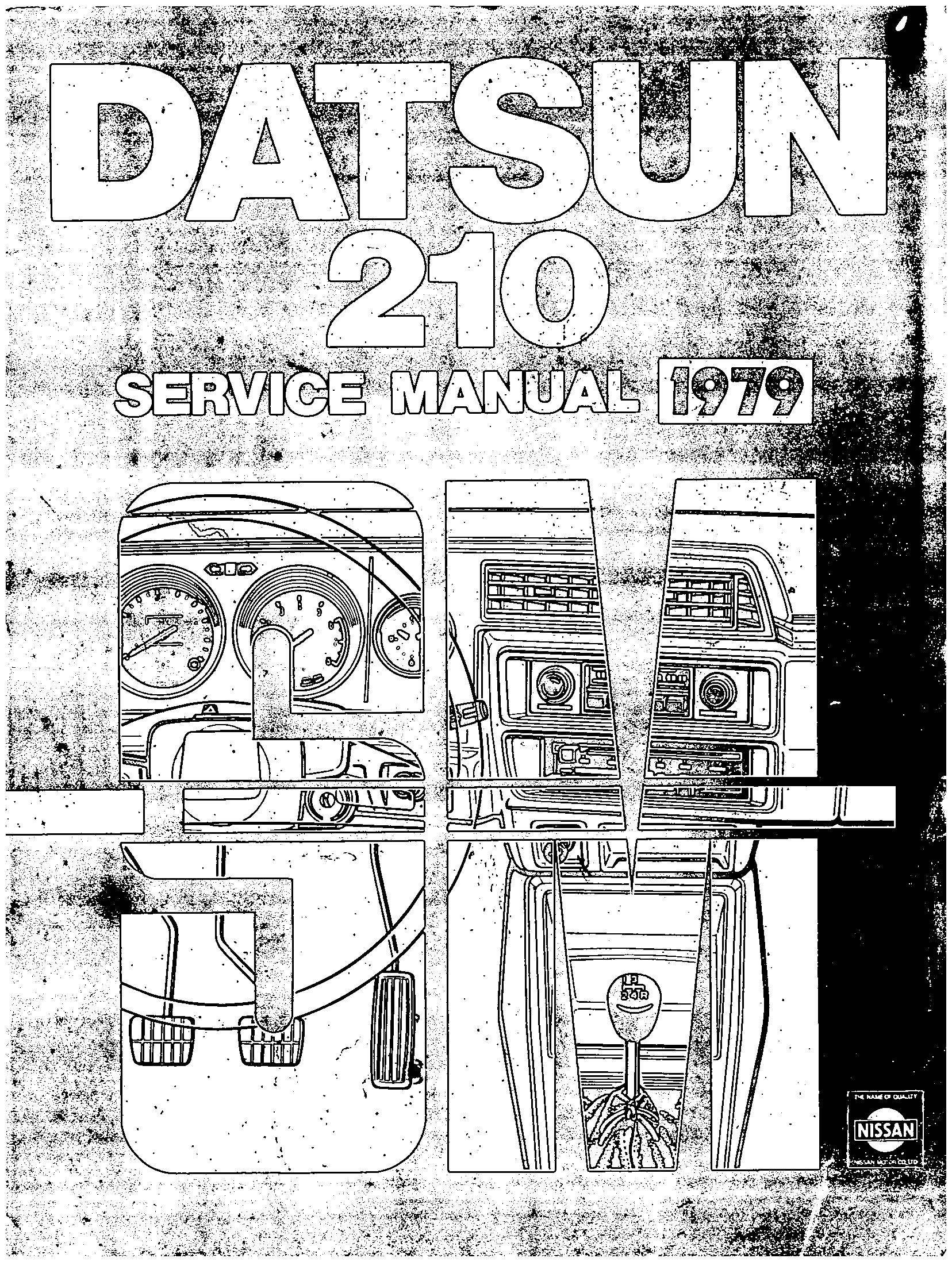 Datsun 210 1979 Service Manual by JohnBuffkinV Issuu