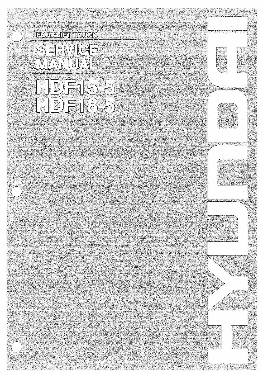 Hyundai hdf15 5