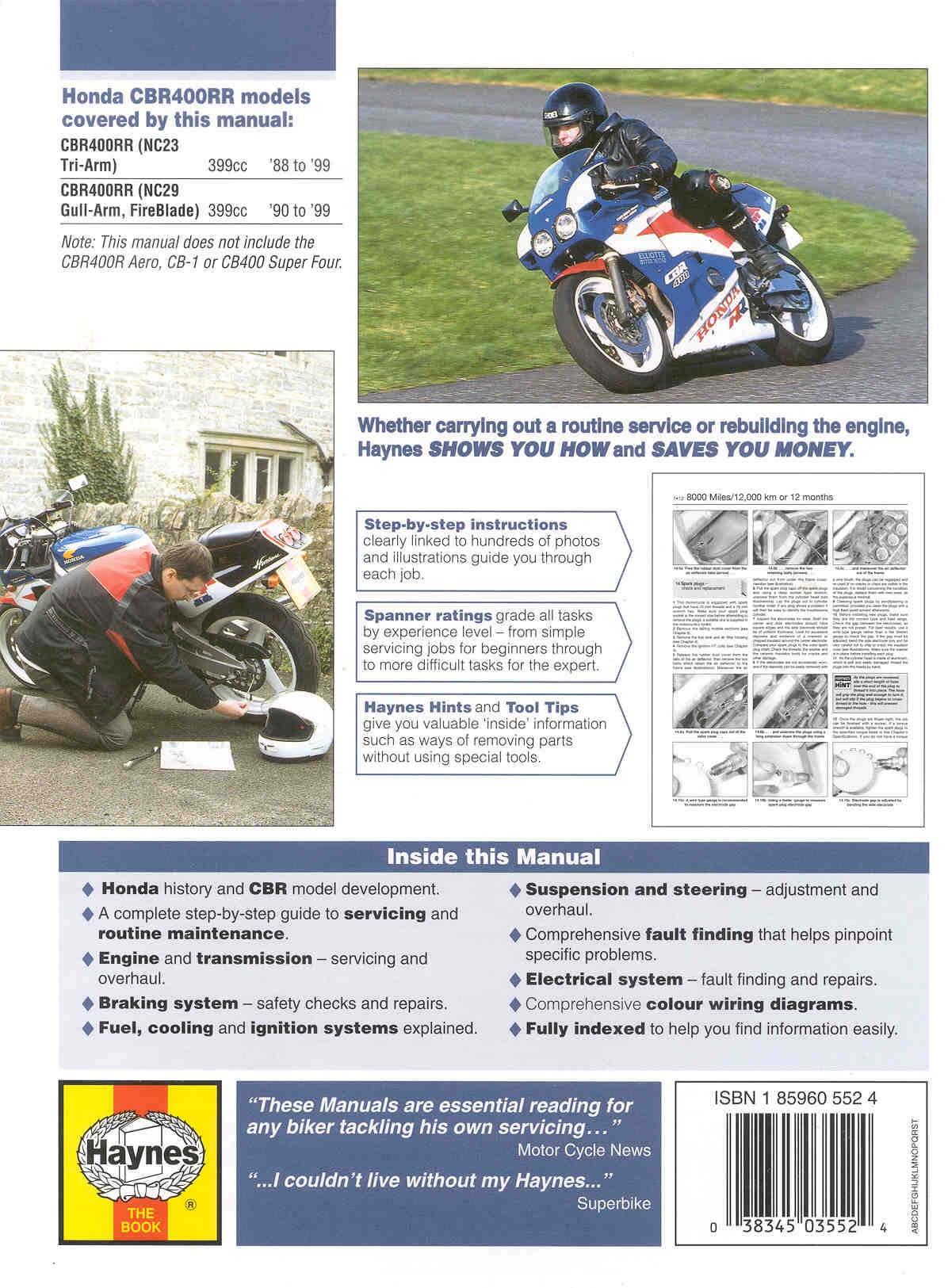 honda cbr600f workshop manual pdf