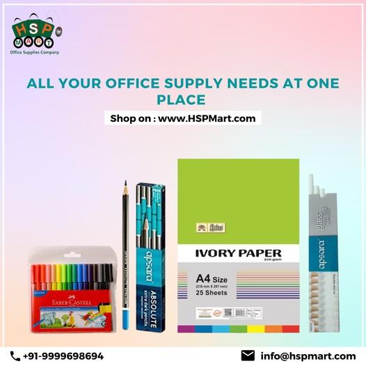 Importance of Daily Stationery Items in Office Works by HSP Office