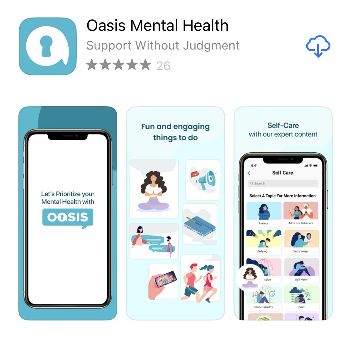 Oasis Chat: A Therapy+ service by University of Southern 