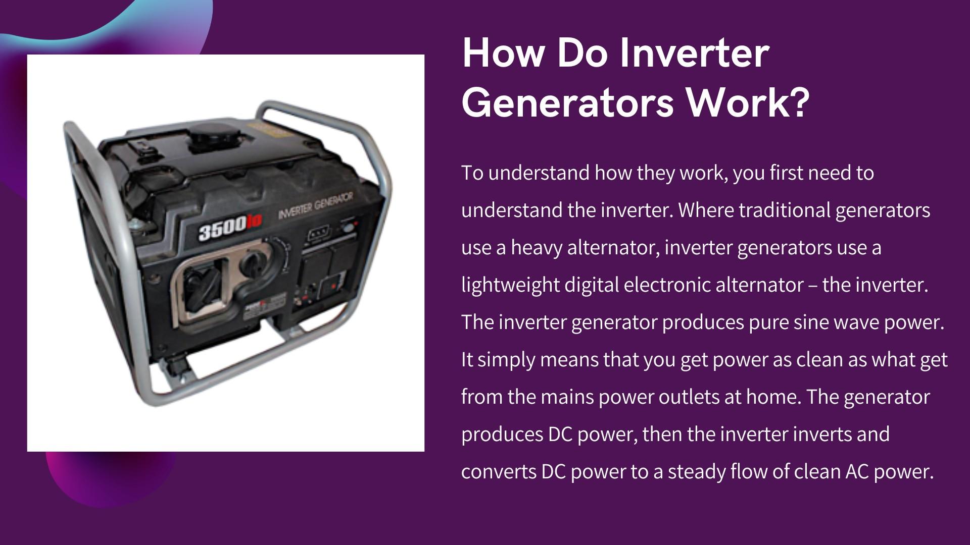 What is an Inverter Generator? by Garpen Issuu