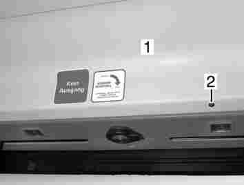 Gedwongen sluiting van de deur in geval van nood