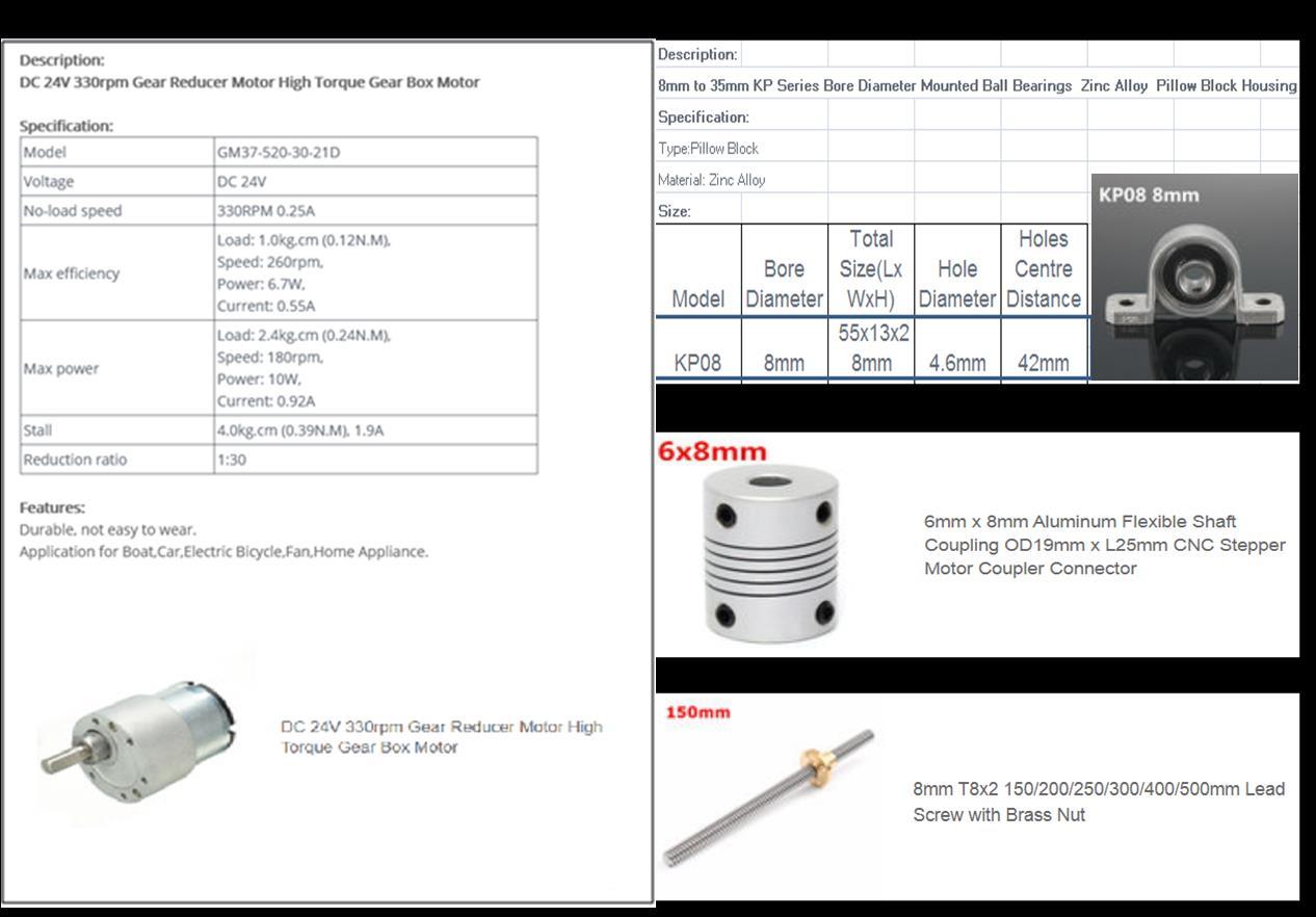 DESIGN AND DEVELOPMENT OF A LEAD SCREW GRIPPER FOR ROBOTIC APPLICATION