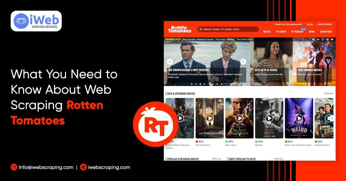 What You Need to Know About  Scraping Rotten Tomatoes by iweb