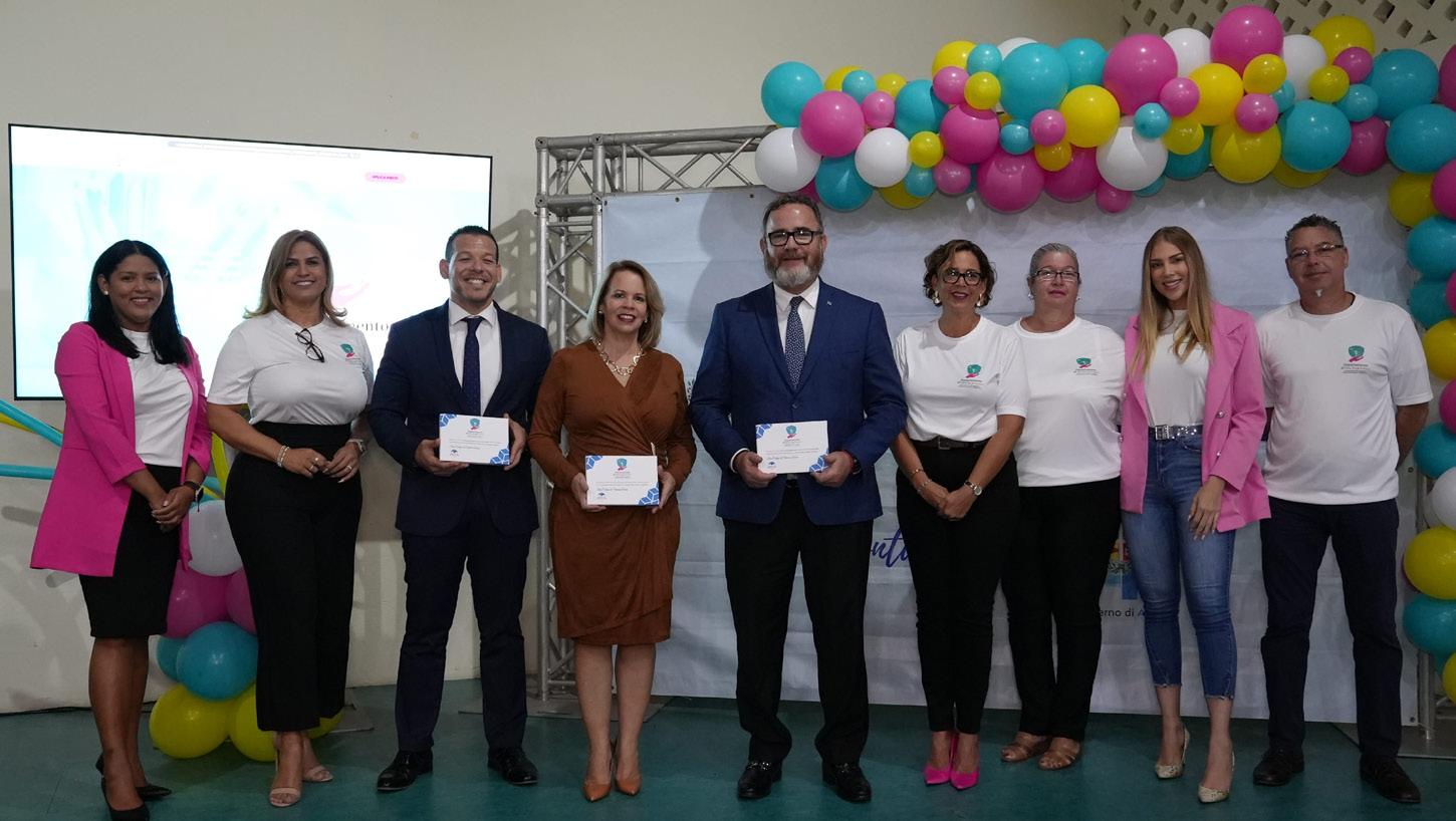 Cover for DEPARTAMENTO DI MUCHA Y HOBEN UN REALIDAD DANKI NA TRABOU DURO DEN UNION CU E META PA PROTEHA NOS MUCHANAN Y HOBENNAN