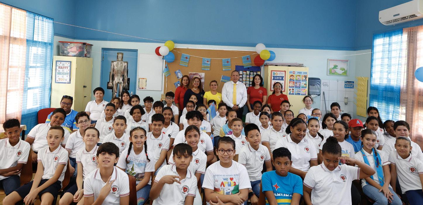 Cover for MINISTER ENDY CROES A BISHITA COLEGIO SAGRADO CURASON