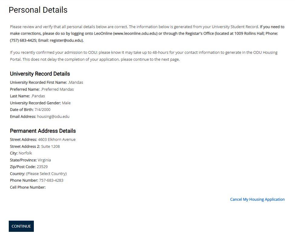 Housing Application Guide by ODU Housing Issuu