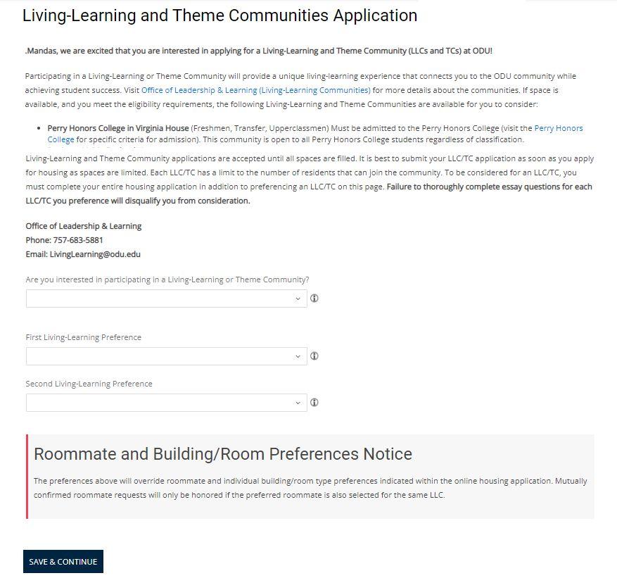 Housing Application Guide by ODU Housing Issuu