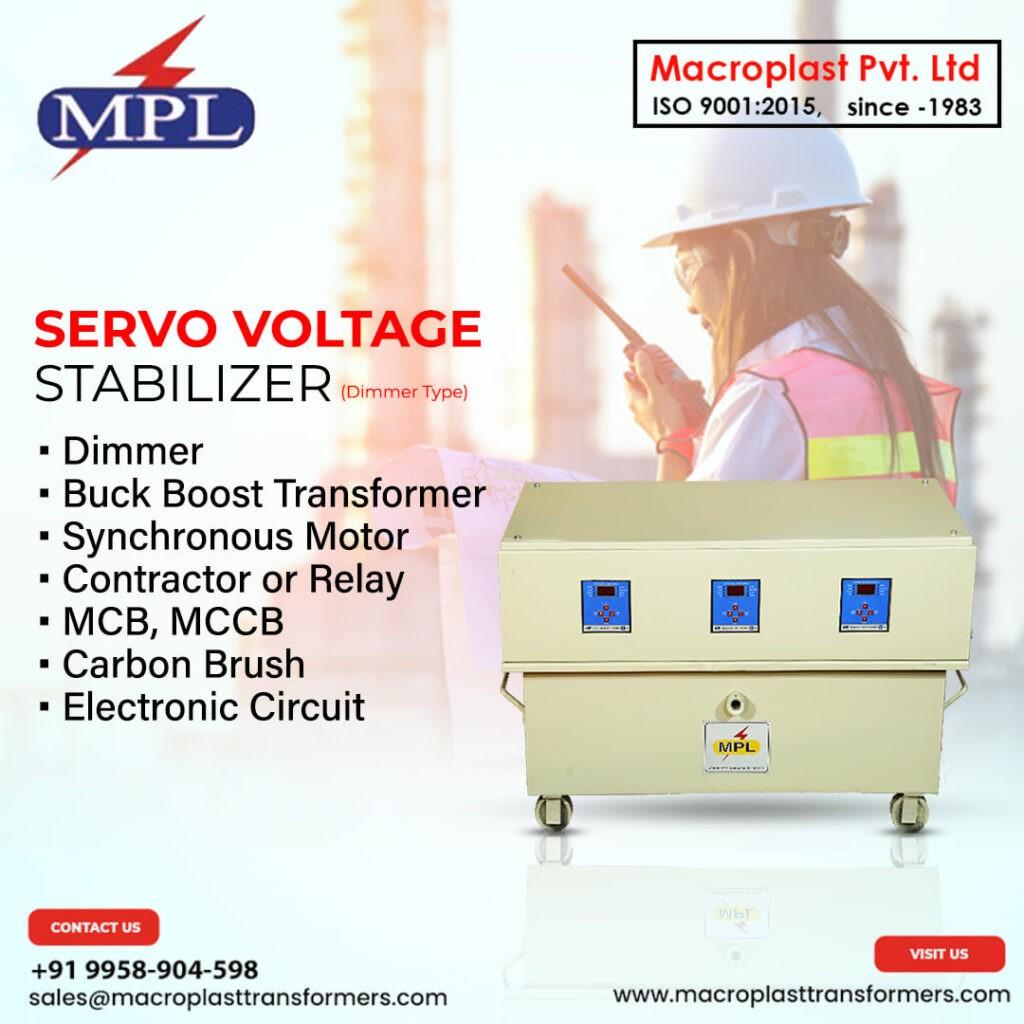 Benefits of Servo Voltage Stabilizer and Its Uses! by macroplast
