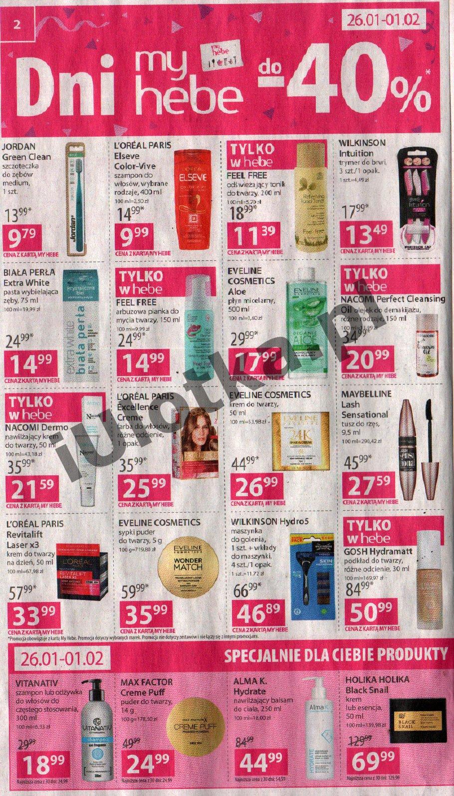 HeBe gazetka od 26.01 do 8.02.2023 by iUlotka.pl - Issuu