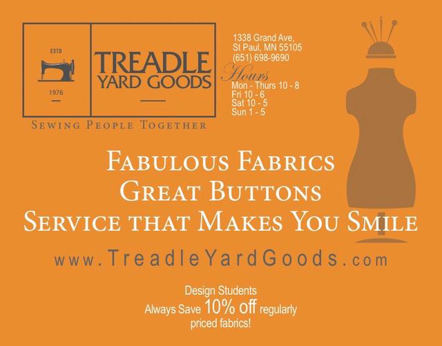 Treadle Yard Goods, St Paul, MN, Apparel