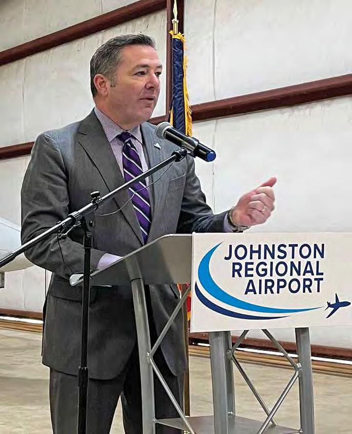 Cover for JOHNSTON REGIONAL AIRPORT shines in NCDOT State of Aviation report