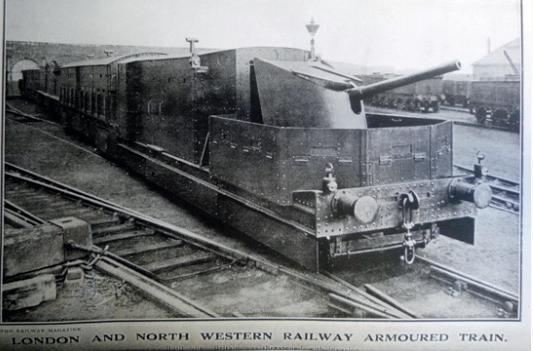 Cover for The Sussex Armoured Train