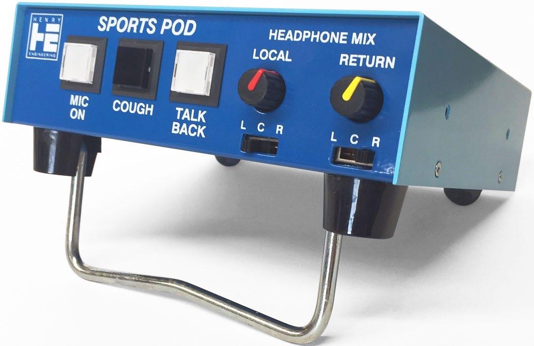 Cover for Tech Update Henry Updates Sports Pod and Talent Pod II