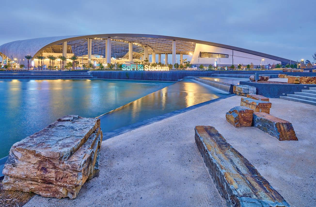 Cover for SoFi Stadium Deemed a Game Changer in Sports Facility Design