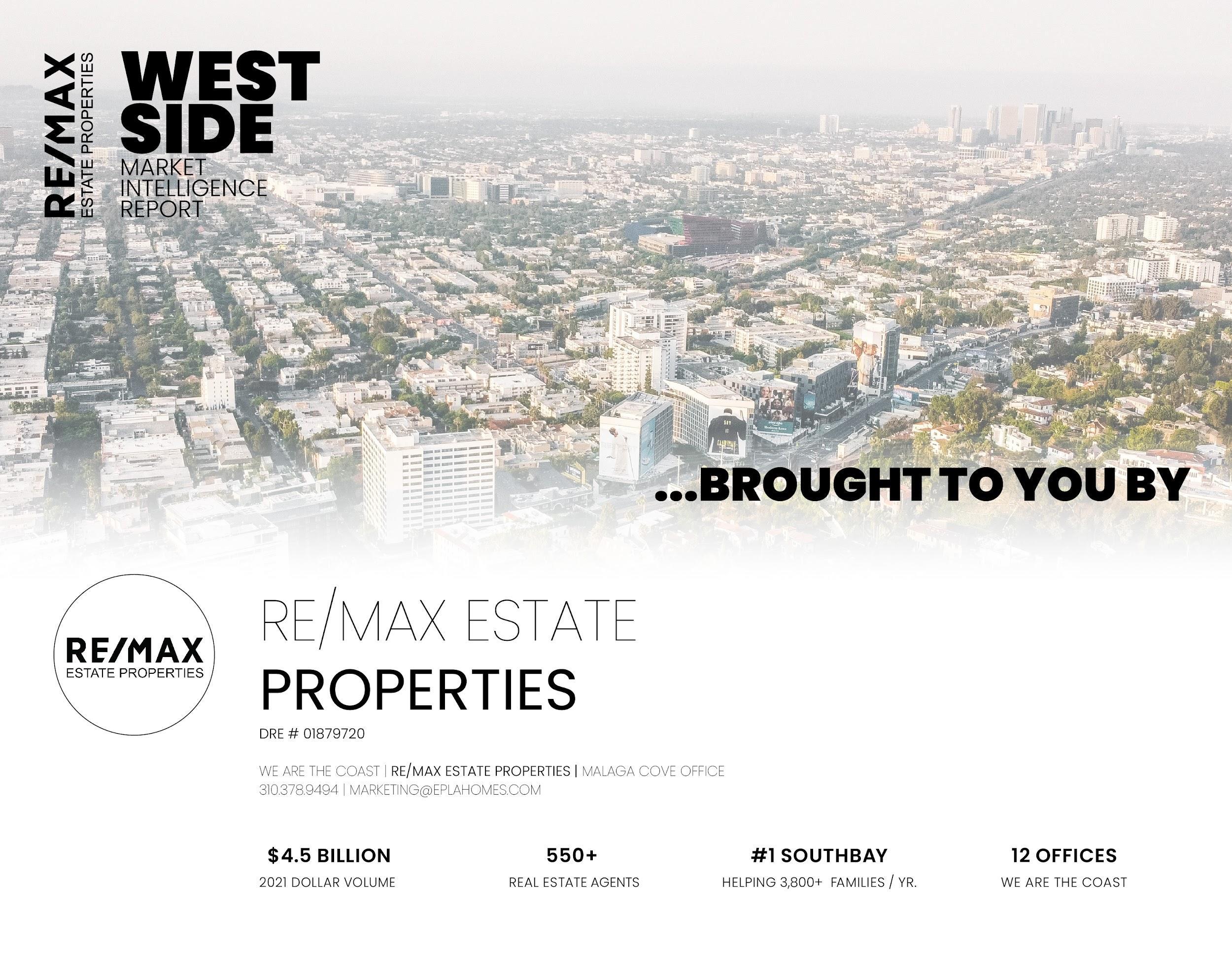 RE/MAX Estate Properties Year in Review Westside by RE/MAX Estate