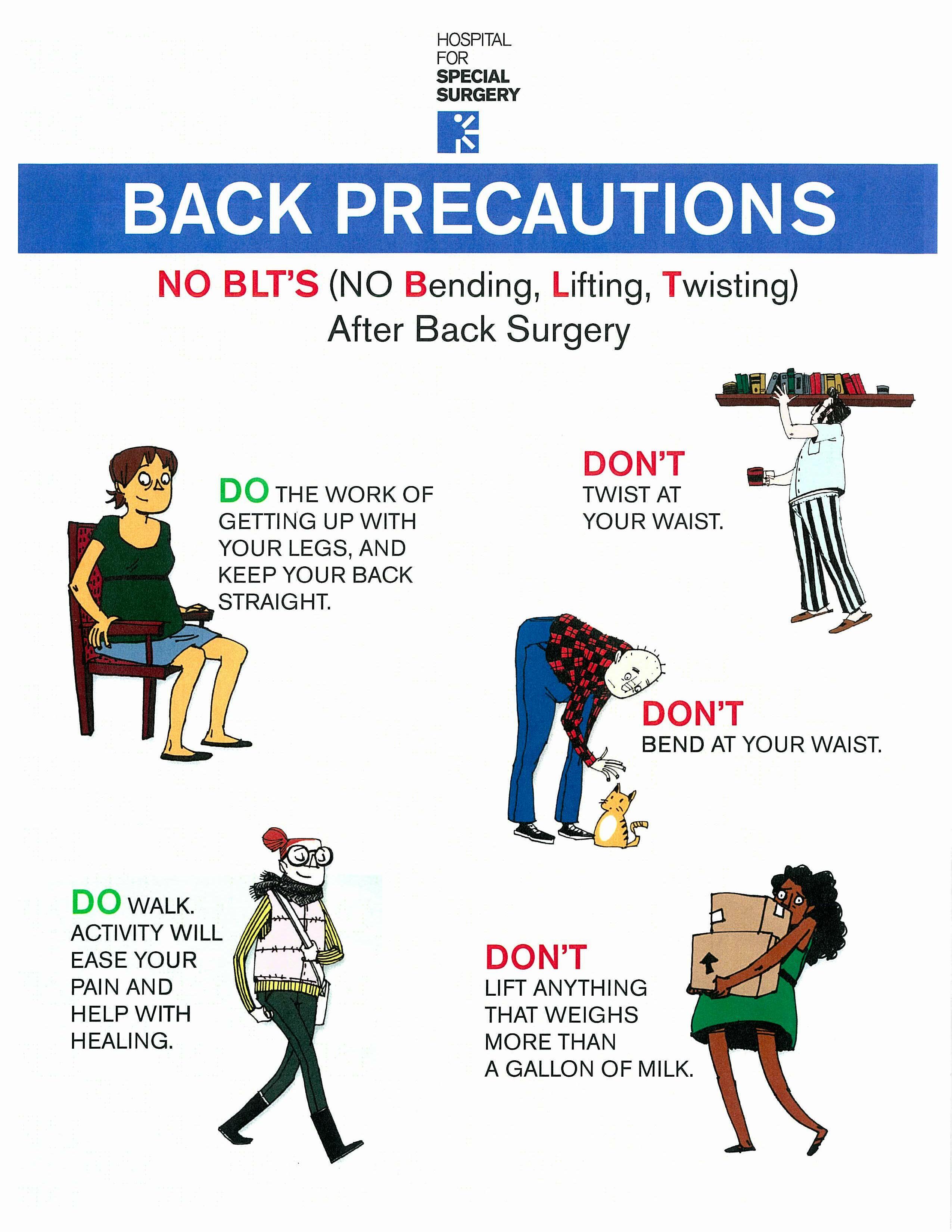 Pathway to Recovery A Patient's Guide to Spine Surgery by Hospital for