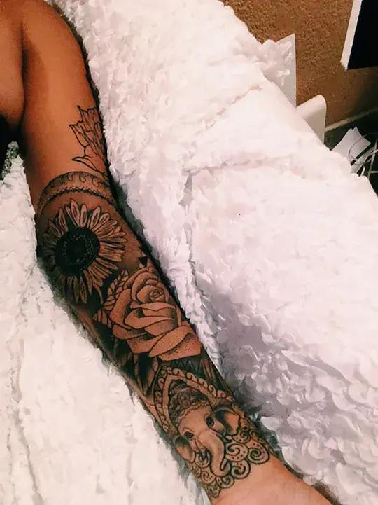 70+ Beautiful Tattoo Designs For Women : Resilience & Flower I Take You |  Wedding Readings | Wedding Ideas | Wedding Dresses | Wedding Theme