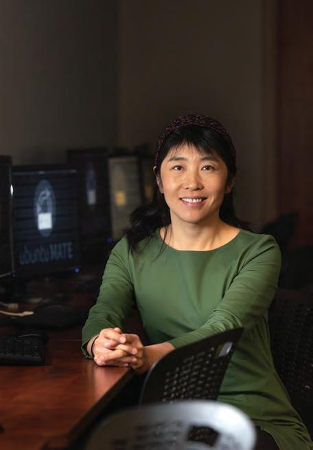 Cover for NDSU computer science professors WORK TO DIVERSIFY THE FIELD