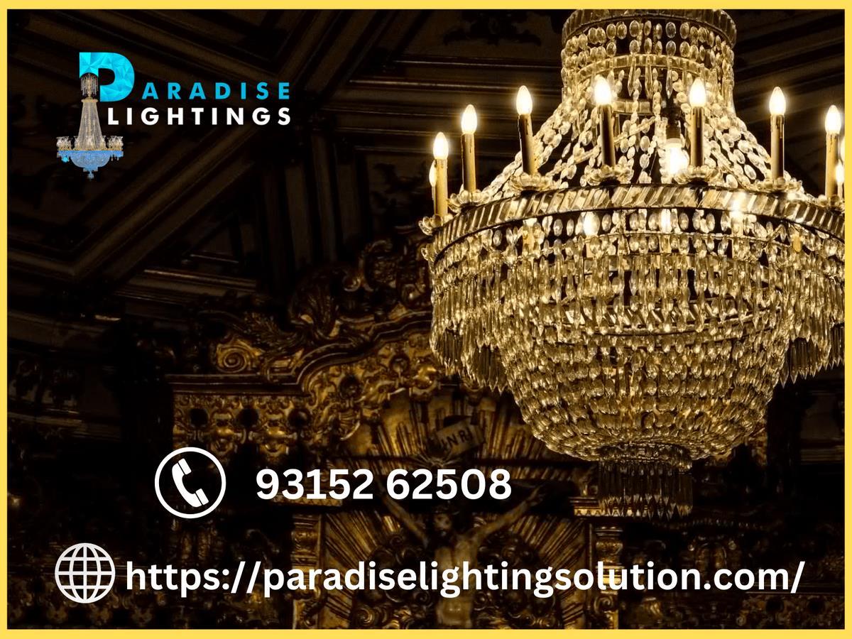 Modern chandeliers in Delhi by Paradise lighting Issuu
