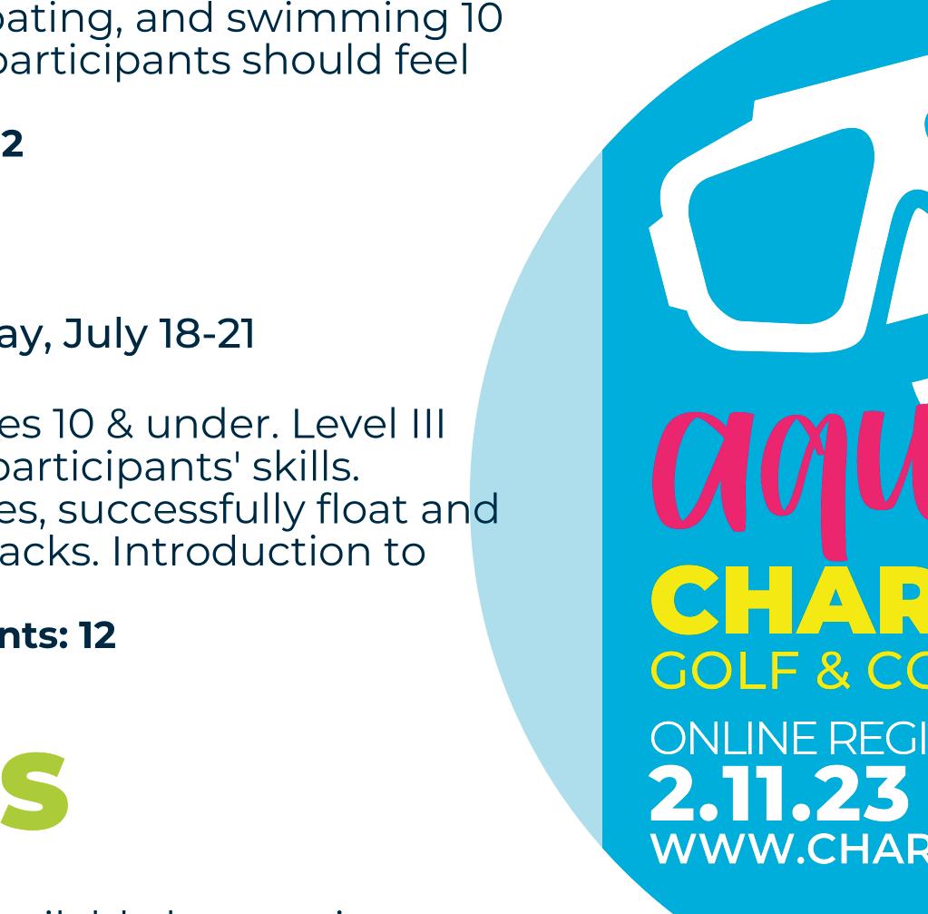 CGCC Summer 2023 Junior Programming Guide by chartwellgcc Issuu