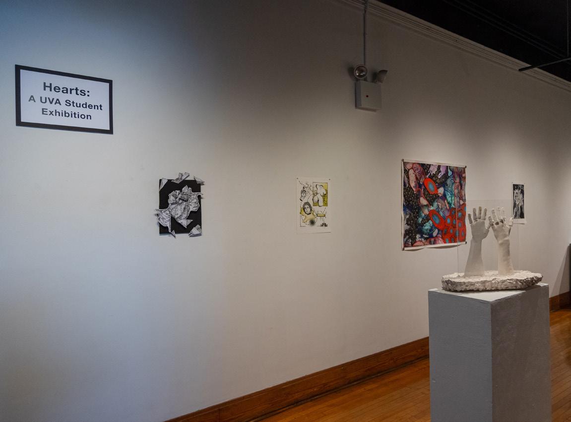 Cover for Student exhibition “Hearts” showcases passionate artists