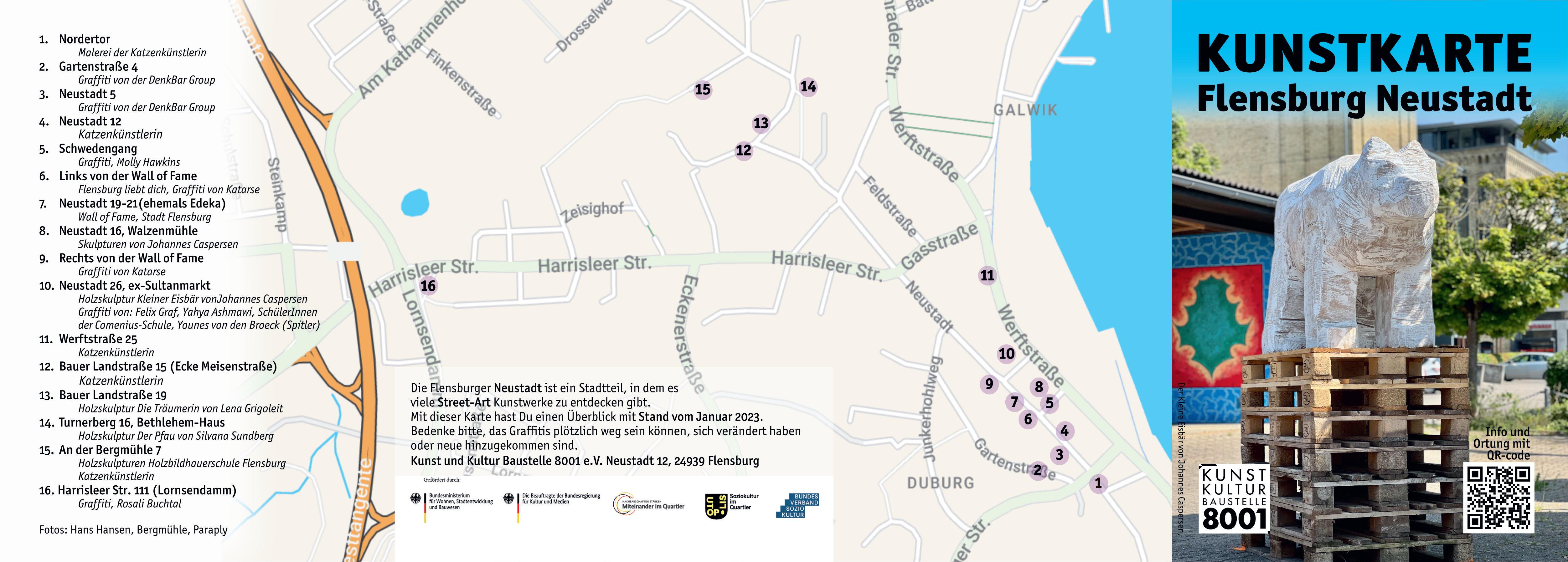 Kunstkarte Flensburg Neustadt by achttausendeins Issuu