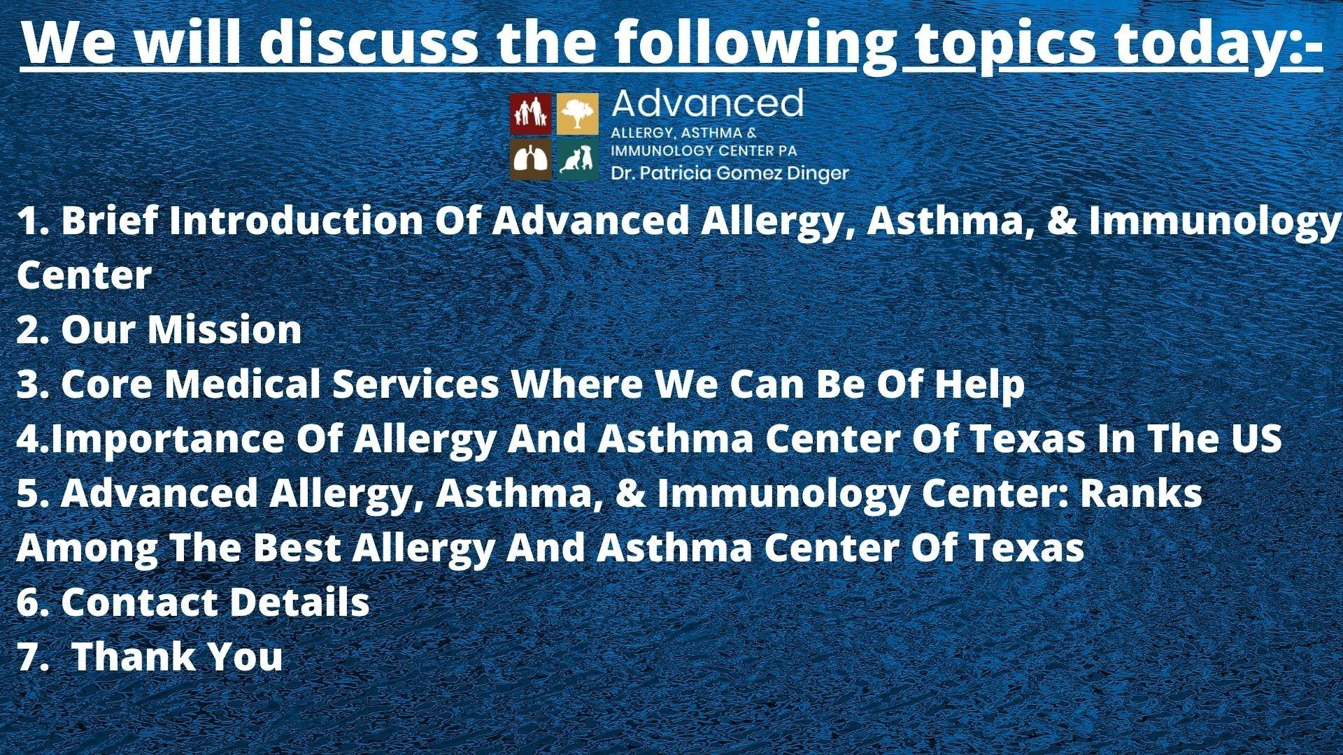 Advanced Allergy, Asthma, & Immunology Center Ranks Among The Best