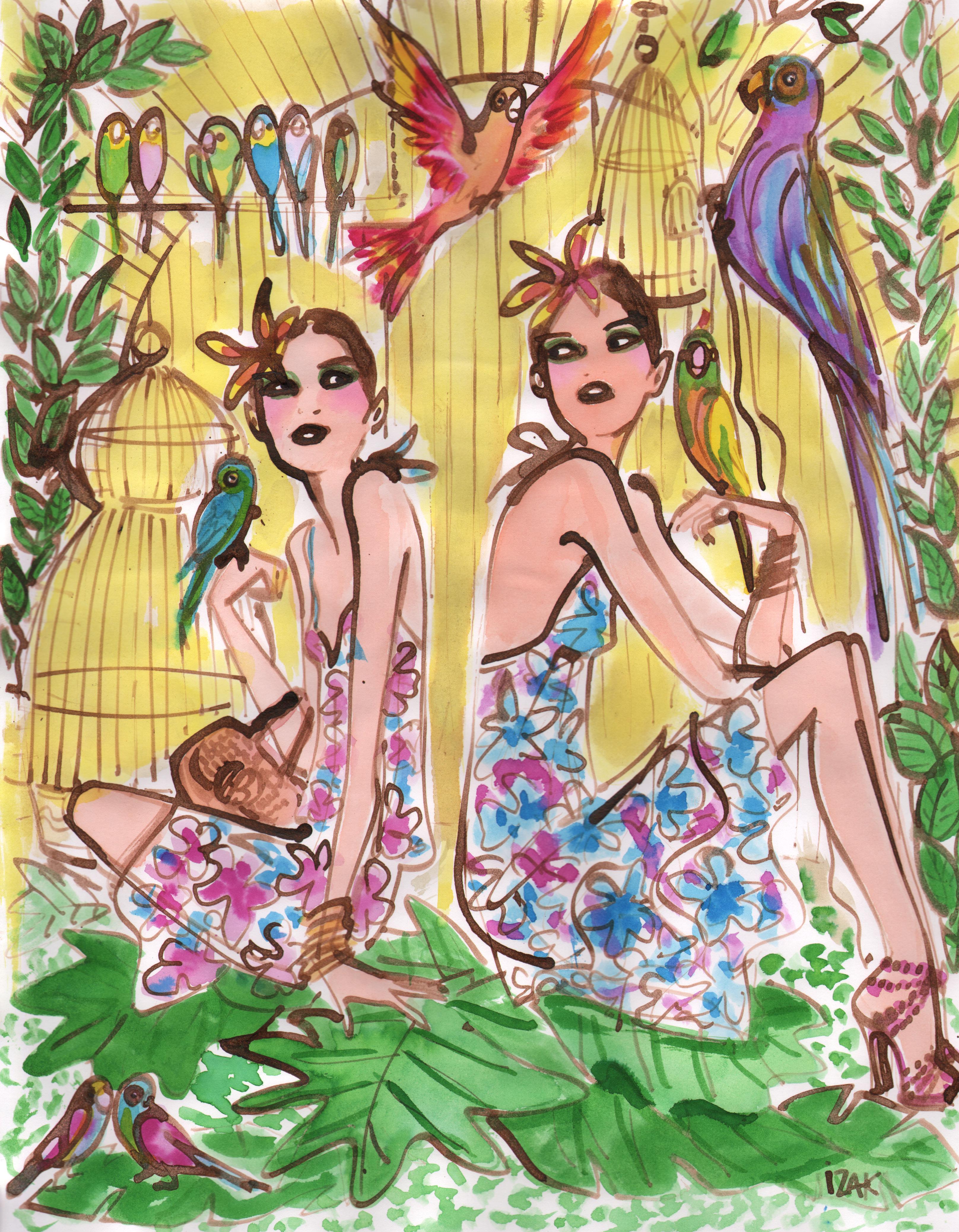 IZAK ZENOU ILLUSTRATIONIST 2022 by Traffic Creative Management Issuu