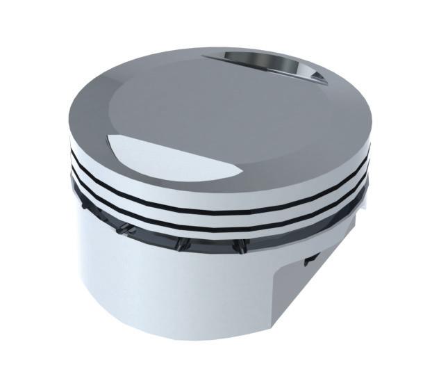 Wiseco HD/Buell S1/S3/S3T 2vp Domed 101 CR Piston Kit main image 1