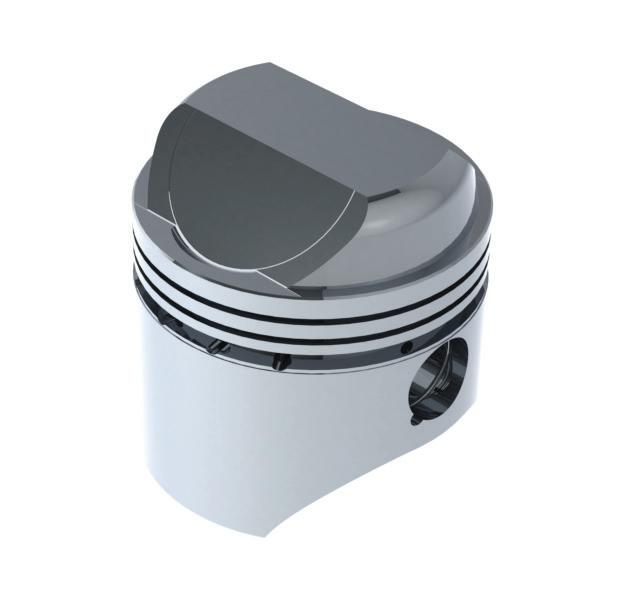 Wiseco HD/Buell S1/S3/S3T 2vp Domed 101 CR Piston Kit main image 0