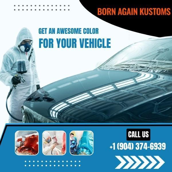 Make the perfect selection for Car Paint Shops Jacksonville, FL by Born