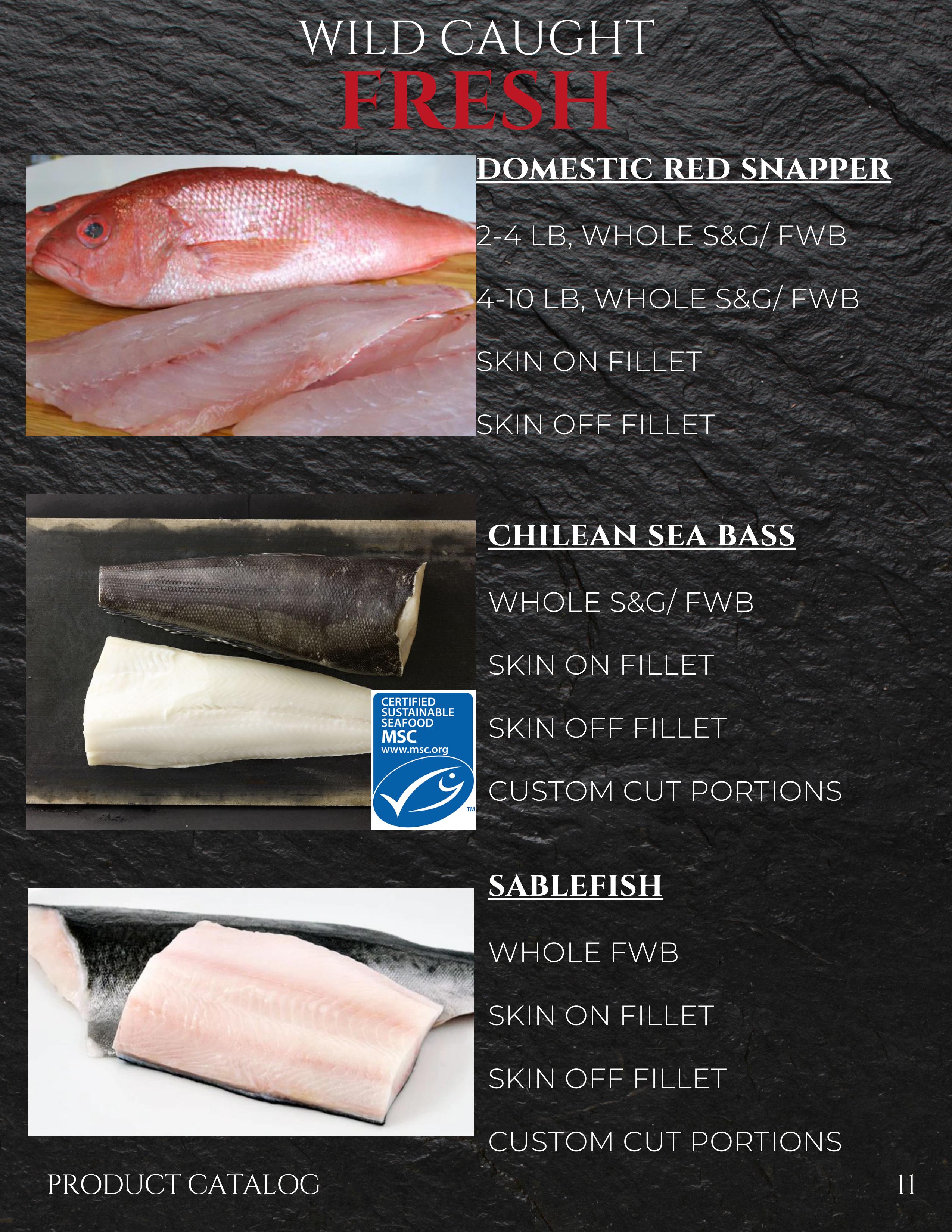 Gotham Seafood Catalog by gothamseafood Issuu