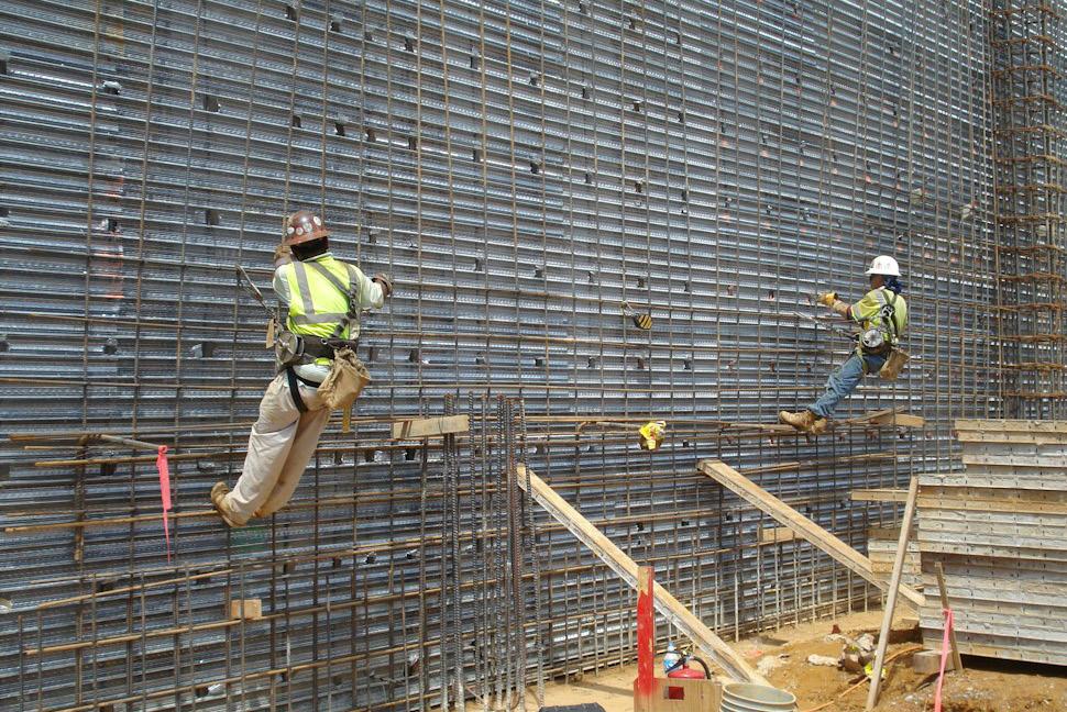 Bulkhead barrier, bulkheads, STAY-FORM® concrete forming