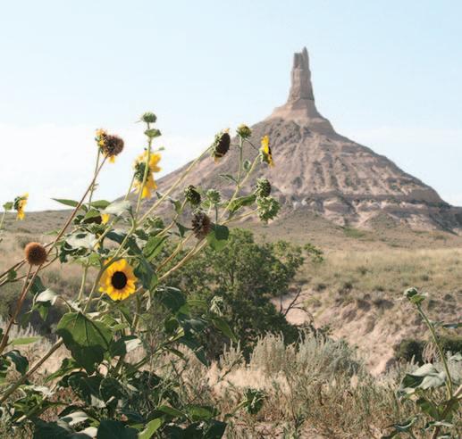 Cover for Visiting Nebraska is as easy at A, B, C !