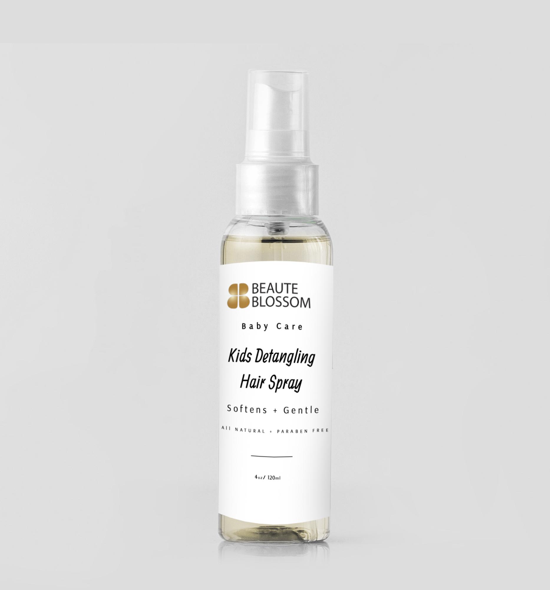 How To Use A Hair Detangler Spray To Banish Knots Beaute Blossom by