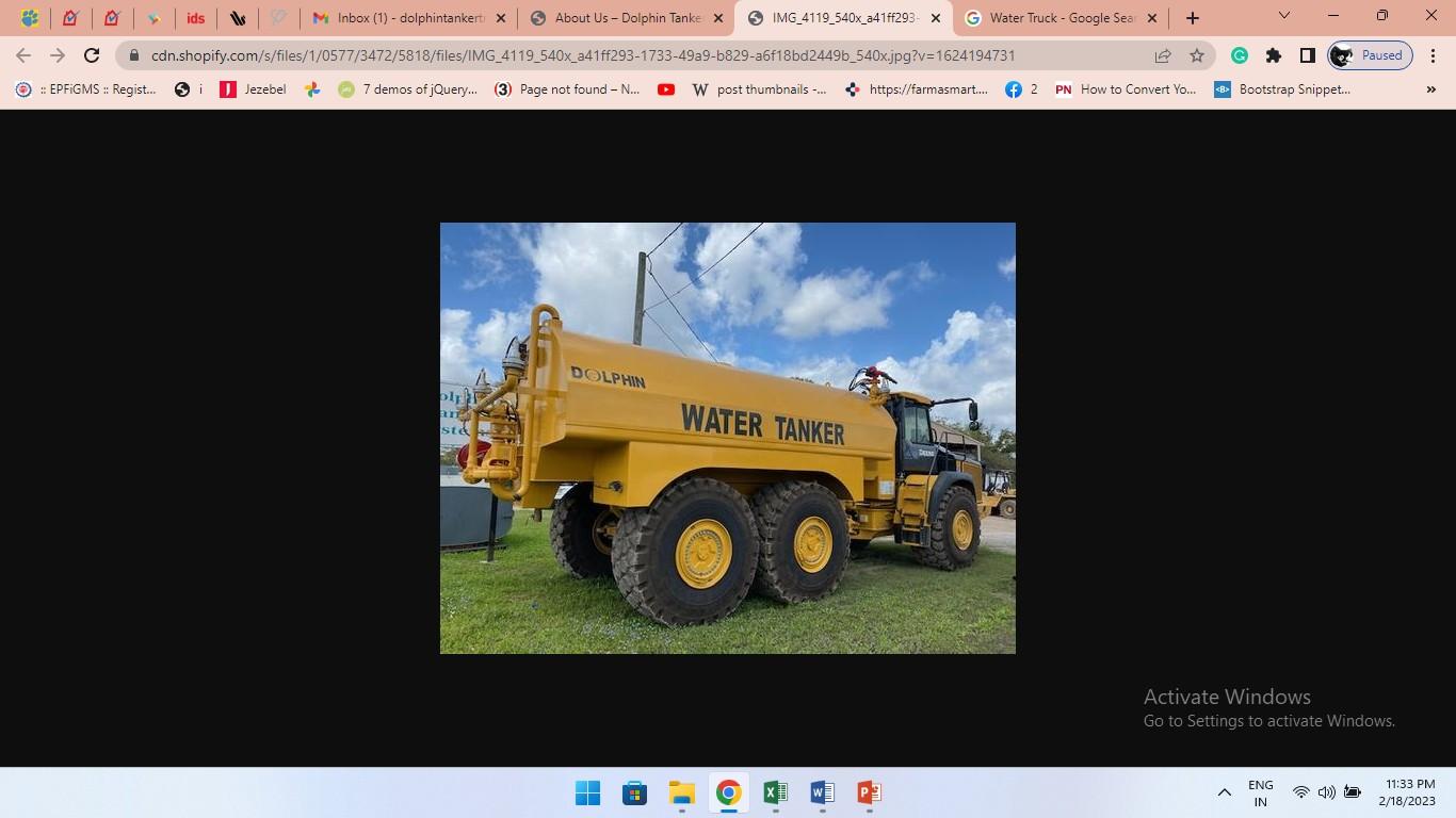 Water Truck Spray Head by dolphintanker Issuu