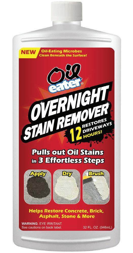 Cover for OIL EATER© LAUNCHES AWARD-WINNING OVERNIGHT STAIN REMOVER