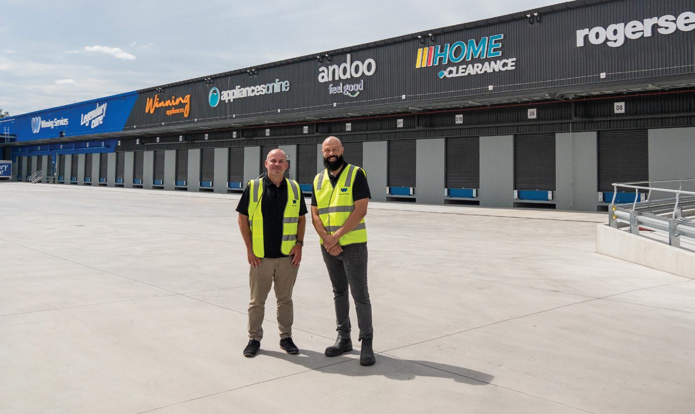 AR NEWS: WINNING GROUP OPENS ITS LARGEST DISTRIBUTION CENTRE TO DATE